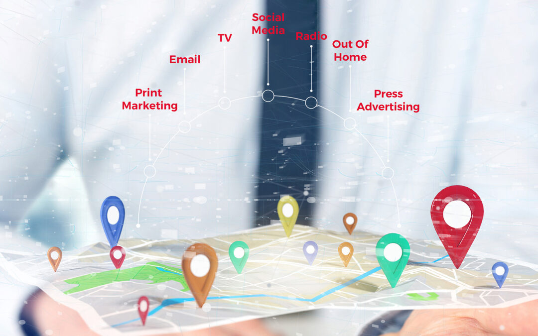 Localised marketing through multiple channels