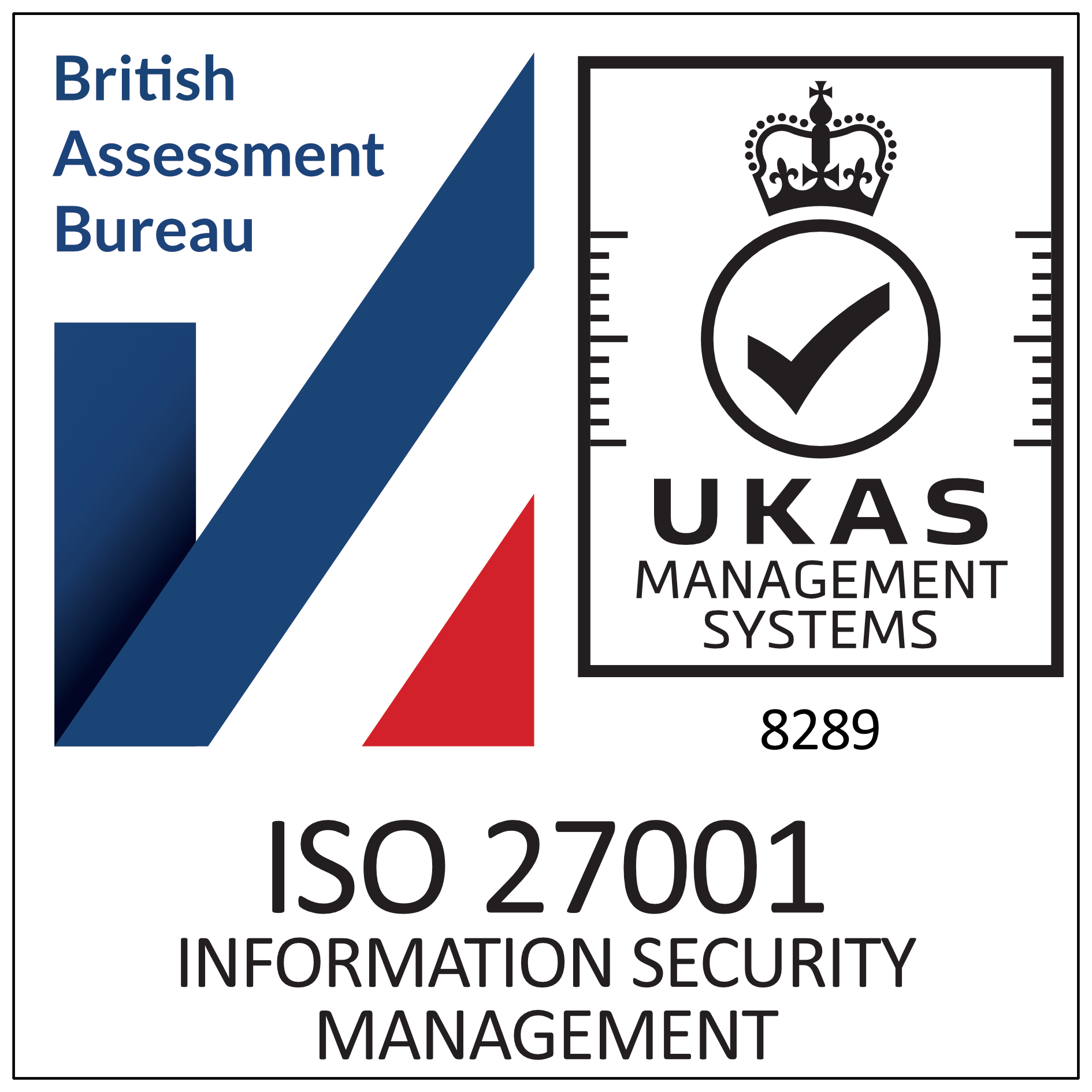 ISO 270001 UKAS accreditation